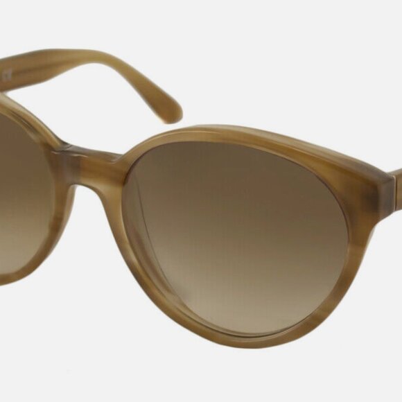 Tods LIGHT BROWN STRIPE Women's TO0147 Brown Gradient Tortoise Shell Sunglasses - Picture 2 of 2